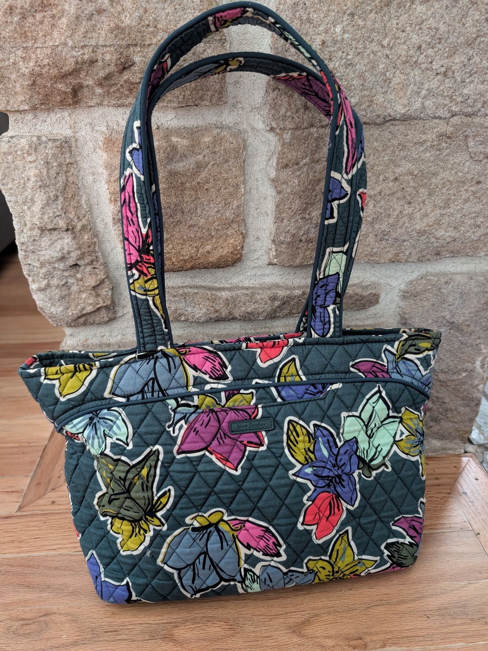 Vera Bradley Quilted Floral Tote - Multi Floral